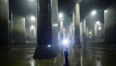 Tokyo expands underground 'cathedral' complex to counter climate change rains