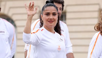 Salma Hayek Carries the Olympic Flame, Plus Rihanna, Chris Hemsworth, Camila Cabello and More