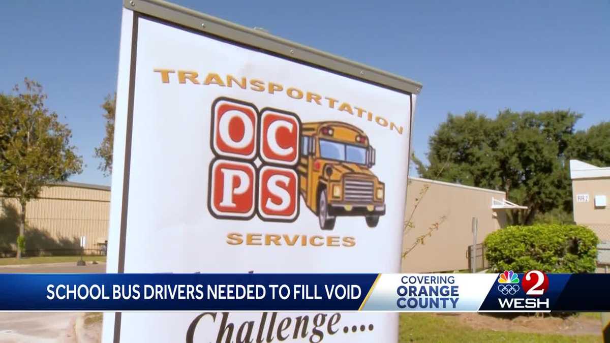 Orange County Public Schools looking to fill bus driver vacancies