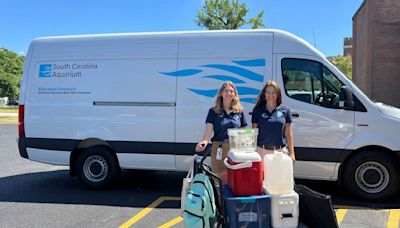 South Carolina Aquarium brings marine life into classrooms during ‘World Ocean Month’