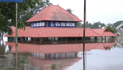 Video: Kerala Temple Submerged As Rainfall Continues To Wreak Havoc