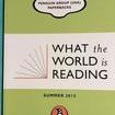 What the World is Reading Summer 2013