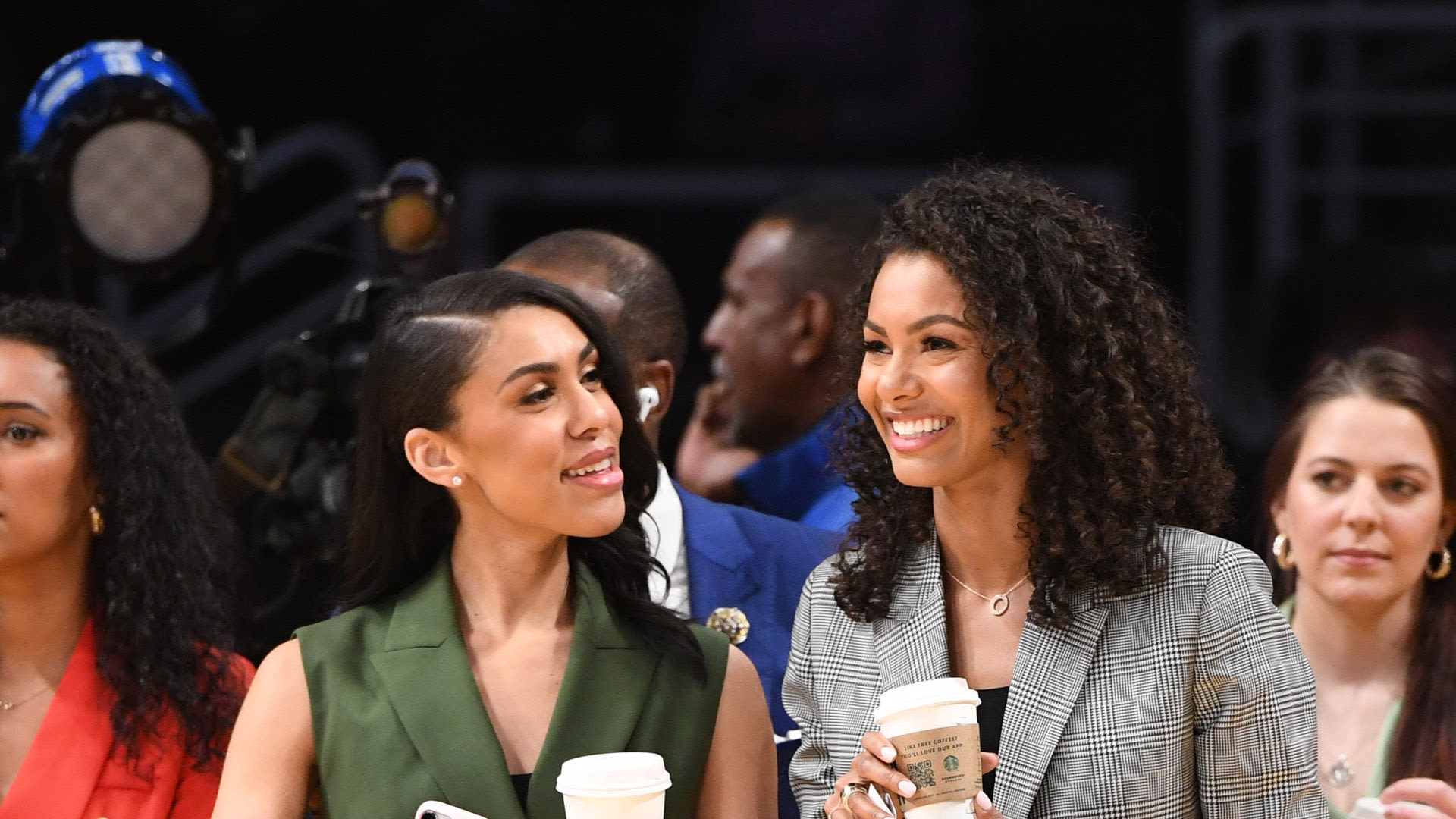 I'm a NBA host for ESPN - I get to work with my sister and best friend