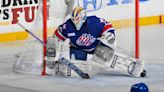 'Answer chaos with chaos' | Levi makes 35 saves to win AHL playoff debut | Buffalo Sabres