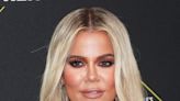 Khloé Kardashian Dons A Glittery Silver Minidress For A Friend's Birthday