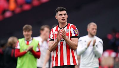 John Egan confirms departure from Sheffield United