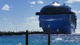 Arriba el crucero más grande del mundo en Mahahual, Quintana Roo