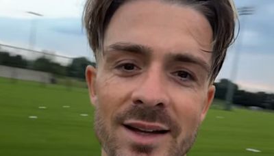 Grealish shares training clip during England’s Slovenia bore after Euros snub