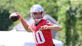 One day following QB Drake Maye's every move at Patriots training camp