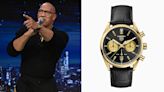 The Rock Wears a Striking Gold TAG Heuer Chronograph on ‘The Tonight Show’