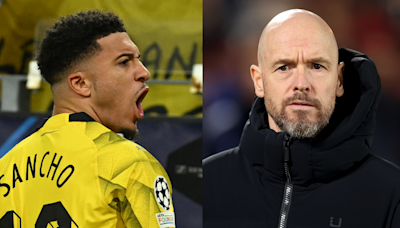 ...Sancho after Borussia Dortmund dump Atletico Madrid out of Champions League but Man Utd boss reveals 'issues' remain regarding forward's Old Trafford future | Goal.com