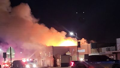 'Everyone in Loyal is devastated': Overnight fire displaces 3 families and destroys 3 downtown buildings