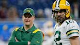 Former Packers offensive coordinator Nathaniel Hackett hired to Jets' coaching staff. The news has social media speculating whether Aaron Rodgers will join him.