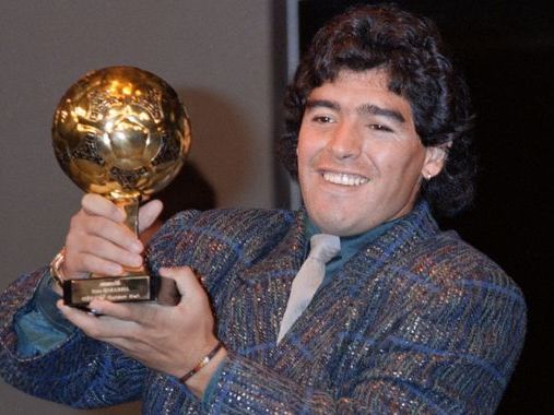 Maradona's Golden Ball trophy that mysteriously disappeared resurfaces - and is set to be sold