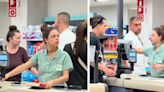 El gesto de un cliente con la cajera de un supermercado que se hizo viral: “Alegramos el día de alguien hoy”