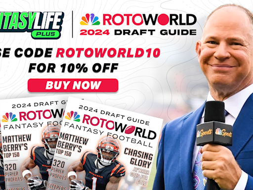 Get FantasyLife+ featuring the Rotoworld Draft Guide!