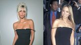 Kim Kardashian Rewears Mariah Carey's Va-Va-Voom LBD From the ’90s