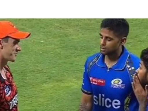 MI's Hardik Pandya, Suryakumar Yadav Left Shocked as SRH Skipper Pat Cummins Shows Chopped Middle Finger After IPL...