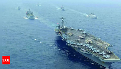 As China flexes muscles in SCS, India to host Quad drill | India News - Times of India