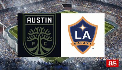 Austin FC vs Los Angeles Galaxy: estadísticas previas y datos en directo | MLS - Liga USA 2024