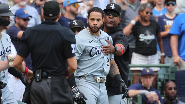 Tommy Pham fight comments: White Sox OF 'prepared to f— somebody up' after home plate collision vs. Brewers | Sporting News