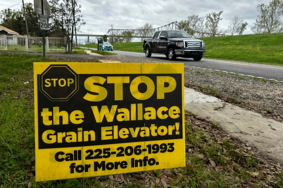 Historically Black town in Louisiana’s Cancer Alley is divided over a planned grain terminal