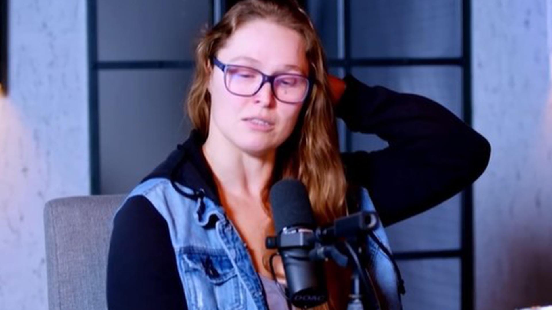 WWE legend Ronda Rousey breaks down in tears twice over fertility heartache