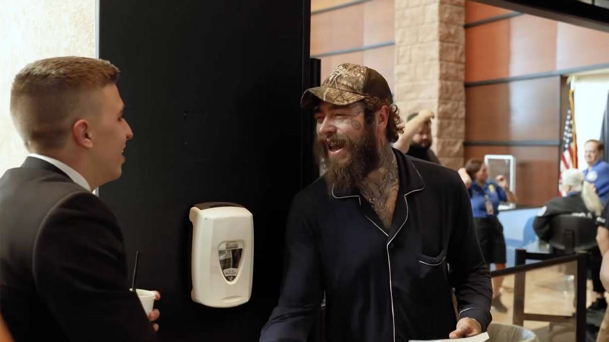 Have You Seen This? Missionary returning home gives musician Post Malone a Book of Mormon