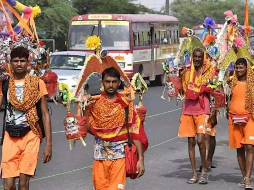 'Doing this since childhood': Haridwar Kanwar artisans showcase Hindu-Muslim unity amid controversy | Dehradun News - Times of India