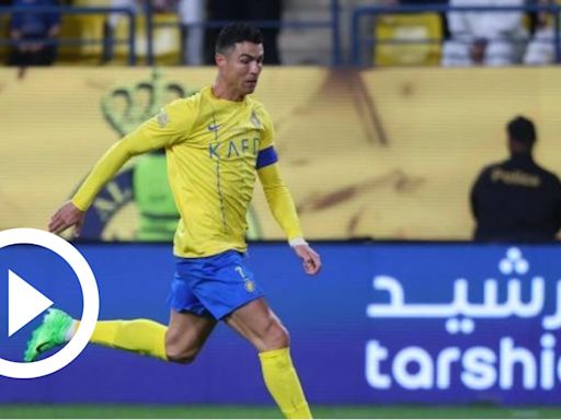 Cristiano Ronaldo marca gol involuntario en la victoria de Al-Nassr