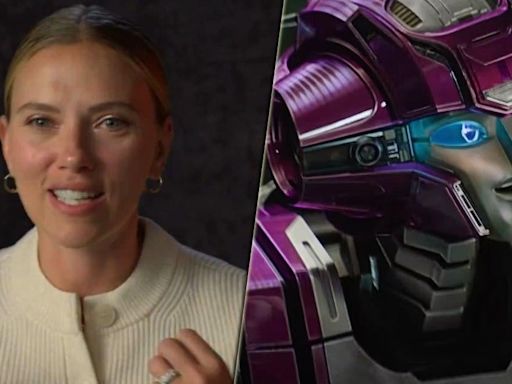 Transformers One: Scarlett Johansson Talks New Fans