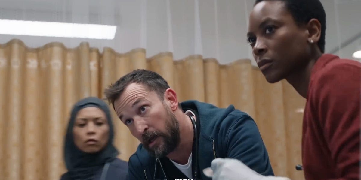 ER's Noah Wyle in first look at new medical drama coming in 2025