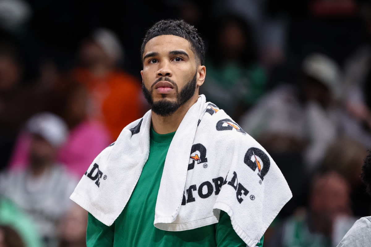 Jayson Tatum Shares Viral Celtics Post Before Game 1 vs. Pacers