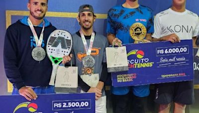 Surpresas marcam a 11ª etapa do Circuito Beach Tennis em Ubatuba