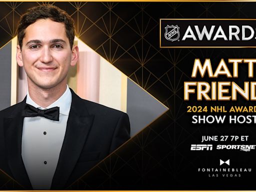 Comedian Matt Friend talks 2024 NHL Awards, Blackhawks with NHL.com | NHL.com