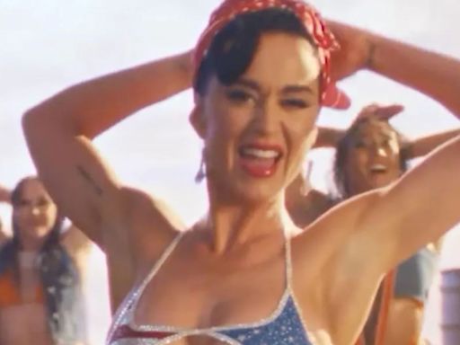 Inside Katy Perry's comeback video with shocking public bathroom scene