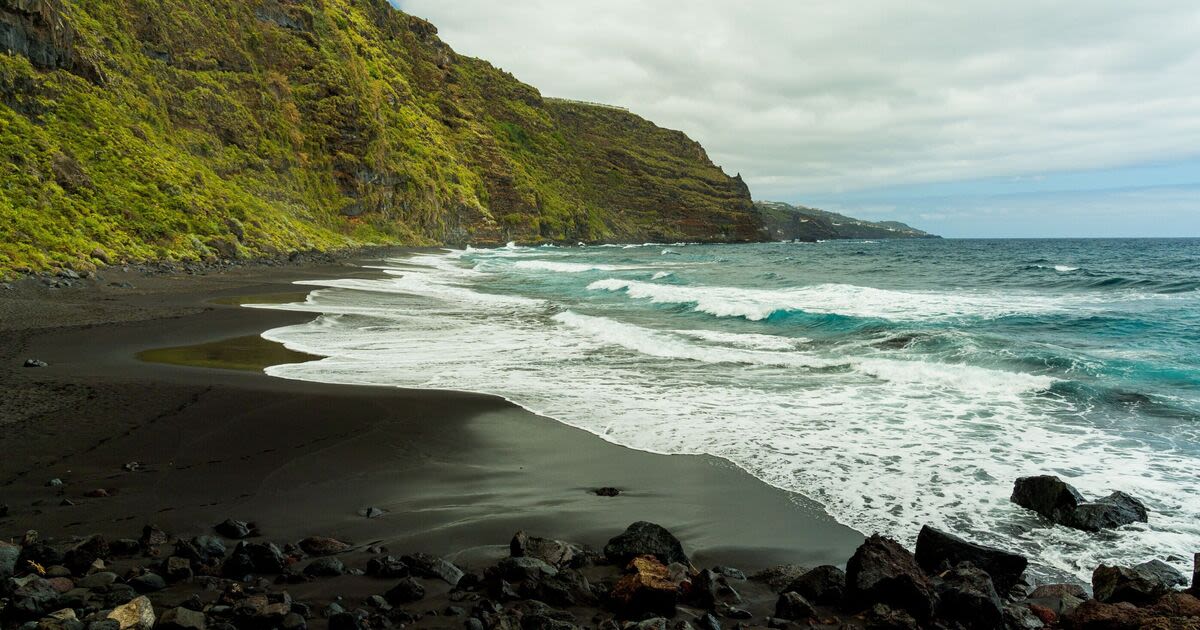 The Canary Island with black sand beaches less tourists than it's neighbours