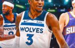 Timberwolves' Anthony Edwards hilariously daps up referee after savage Bradley Beal block, staredown