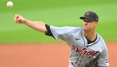 Detroit Tigers' Jack Flaherty scratched from start vs. Guardians ahead of trade deadline