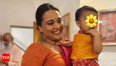 Swara Bhasker reveals daughter Raabiyaa's face, shares FIRST full PIC and it's too cute to miss! - See inside | Hindi Movie News - Times of India