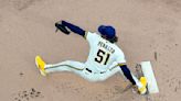 Peralta dominates for 7 innings, Brewers 2-hit Braves 1-0