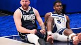 ...Minnesota Timberwolves guard Anthony Edwards during the first half in Game 3 of the NBA basketball Western Conference Finals on Sunday, May 26, 2024, in Dallas.