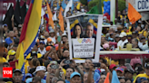 Venezuelan election could lead to seismic shift in politics or give president Maduro six more years - Times of India