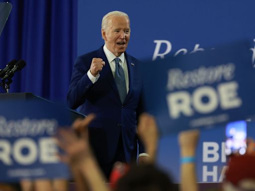 Biden Mocks Trump Over Bible, Abortion Stance