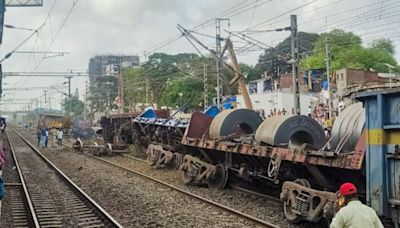 Maharashtra news: Over 40 trains cancelled after goods train derailed at Palghar