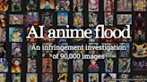 AI anime flood: An infringement investigation of 90,000 images