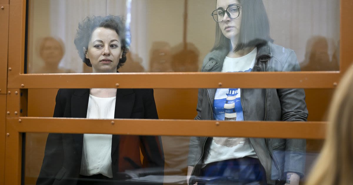 Russian theater director and playwright go on trial over a play authorities say justifies terrorism