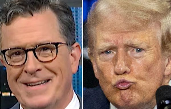 Stephen Colbert Taunts Trump With Absolutely Brutal Reminder About Melania