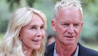 Sting puts on a loved-up display with his wife Trudie Styler