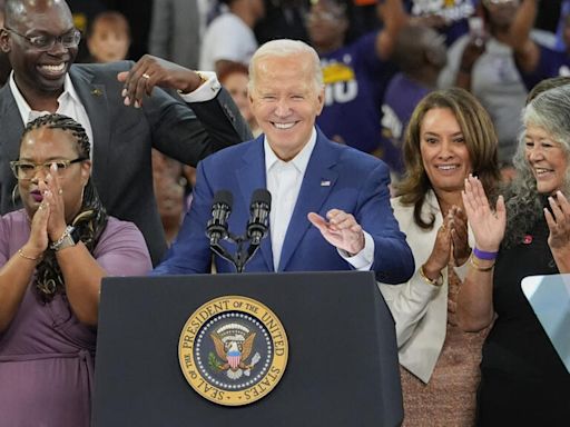 "Soy candidato y vamos a ganar", reitera Biden de nuevo abocado a la campaña